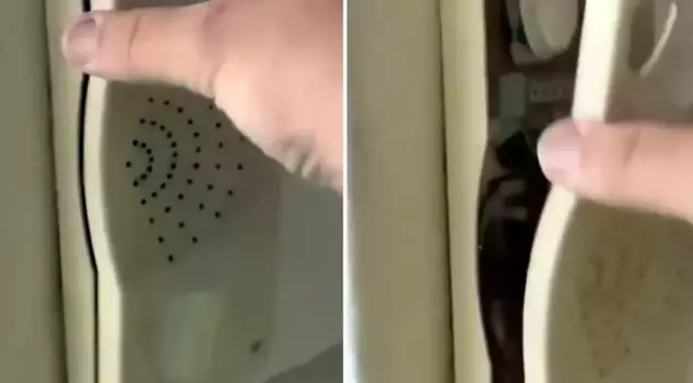 He removed the doorbell and was left speechless by what he saw.