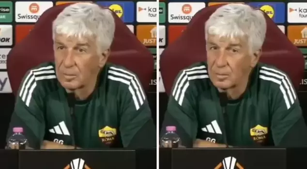 The reaction of Gasperi upon hearing that the match would be officiated by Halil Umut Meler has become a topic of discussion.