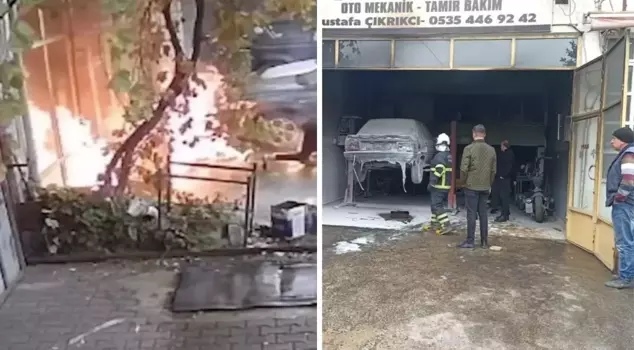 Moments of horror in the car repair shop! They were almost going to catch fire.