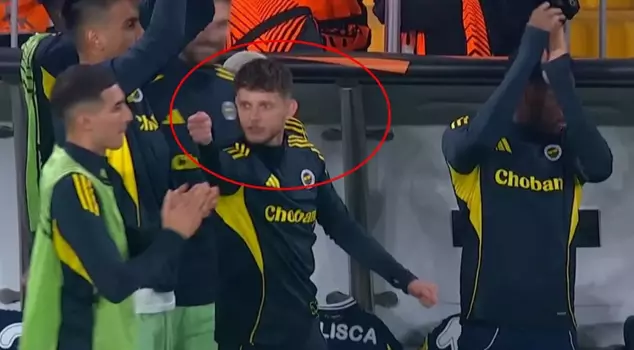 The joy of Kerem Aktürkoğlu from Szymanski.