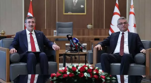 Cevdet Yılmaz delivers a clear message after meeting with the President of the Turkish Republic of Northern Cyprus, Erhürman.