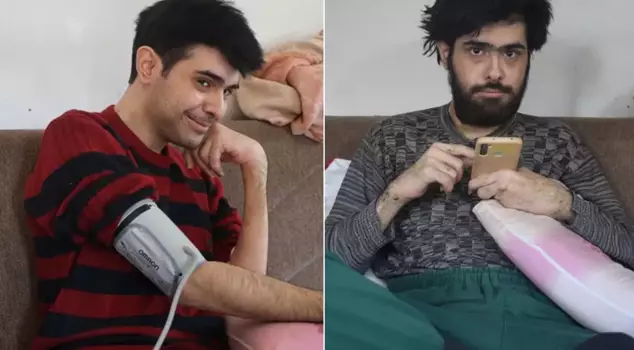 Three years later, Barış, who took a shower and shaved, was diagnosed.