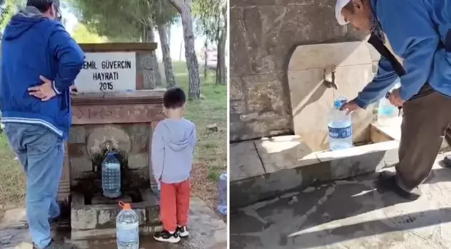 In Gökçeada, water has not been supplied to homes and businesses for 2 days following the flood.