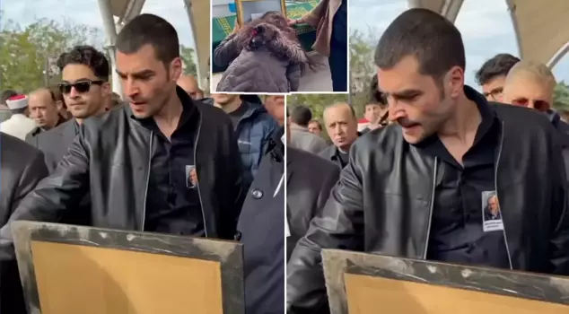 Akın Akınözü's painful day! A question from a fan at the funeral made everyone say