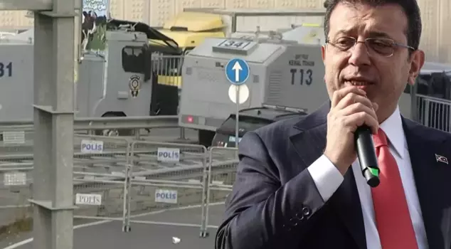 A first after 7 months! İmamoğlu was brought to the Çağlayan Courthouse like this.
