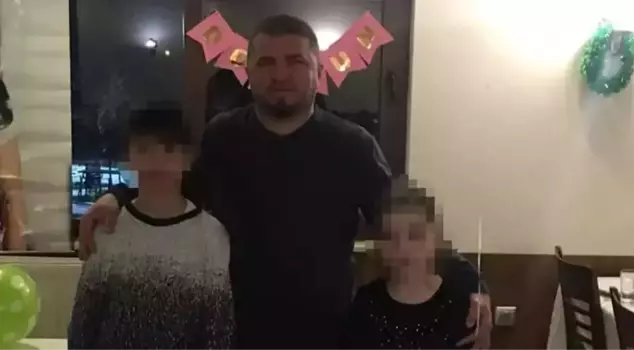 He went to see his children and was attacked in a lined assault.
