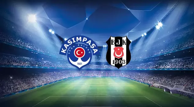 The starting lineups for the Kasımpaşa-Beşiktaş match have been announced.