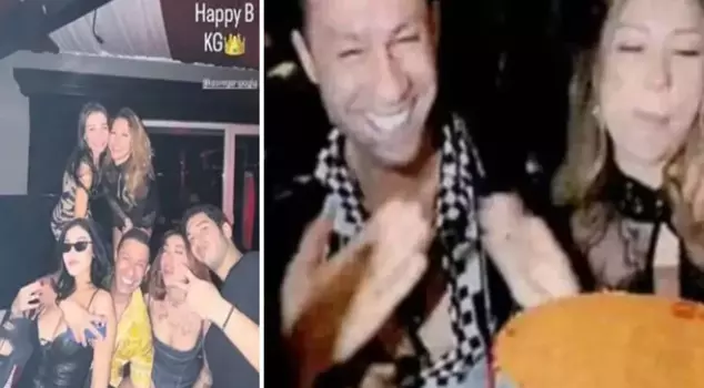Cem Garipoğlu's cousin's million-lira birthday party.