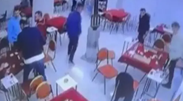 During the 6.1 magnitude earthquake, while everyone was running away, they continued to play okey.