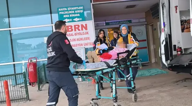 A 9-year-old child was seriously injured after being trapped under an iron gate in Bursa.