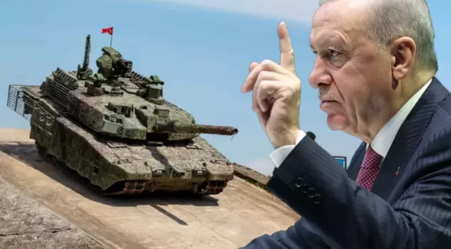 The Altay Tank has entered the inventory! President Erdoğan: 8 Altay tanks will be produced every month.