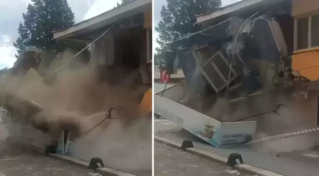 The earthquake has passed, but the danger is not over! Moments of fear captured on camera.