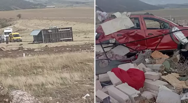 A container overturned in Ankara due to a storm: 1 dead, 3 injured.