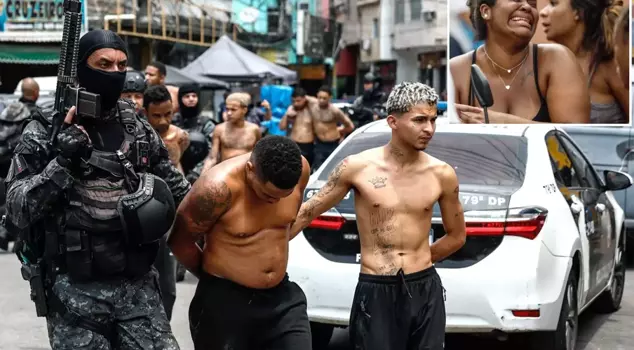 The largest operation in history in Brazil! 60 people lost their lives, including 4 police officers.