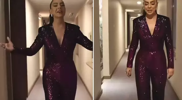 Ebru Gündeş's rehearsal before the performance became an event: What kind of voice is this!