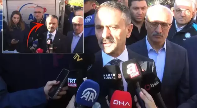The statement that put the Governor of Kocaeli in a difficult position at the debris site in Gebze.