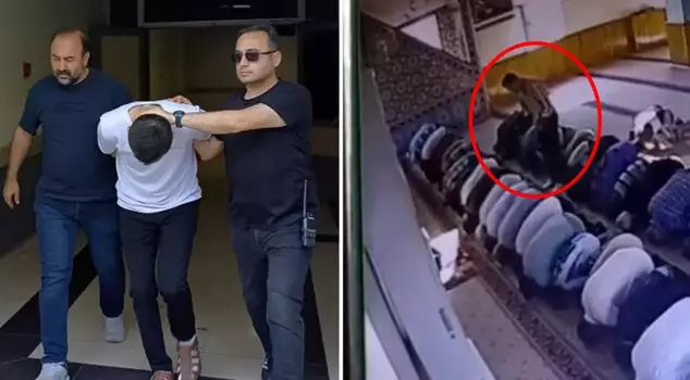 He described the brutality to the wife of the man he killed in the mosque with chilling words.