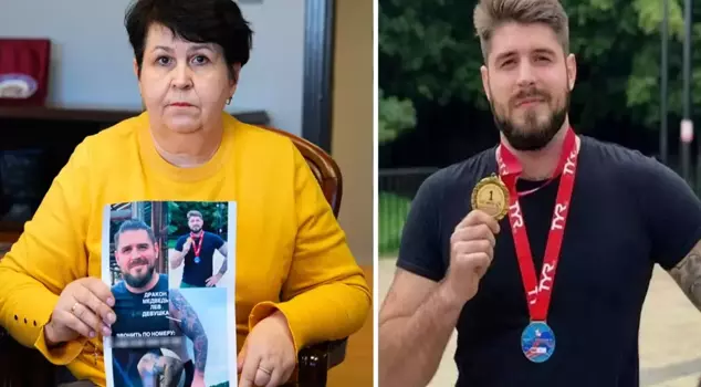 The mother of the missing Russian swimmer will reward 500,000 lira to anyone who finds her son.