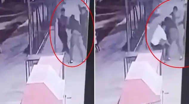 First, they showed a photo, then they beat and stabbed the high school students.