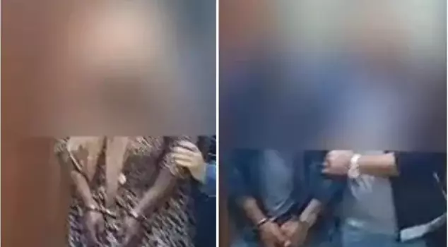 A mother and son selling drugs were arrested.