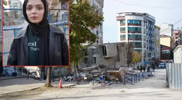 A resident of the apartment next to the building that has four graves: Our home has been damaged, we have nowhere to go.