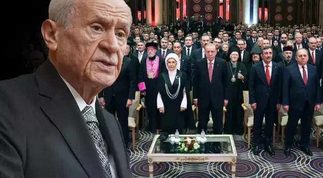 Bahçeli did not attend the reception, and the backstage is buzzing! A notable comment from an AK Party member.