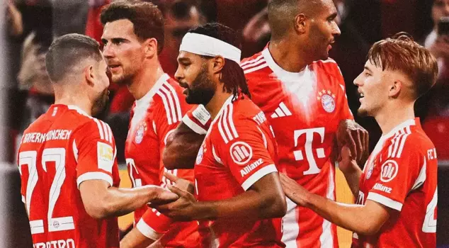 Bayern Munich achieved a perfect 15 out of 15 by defeating Bayer Leverkusen.