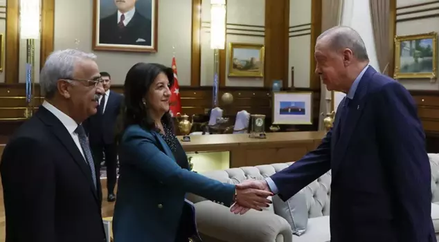 President Erdoğan: The meeting with the DEM Party was promising.