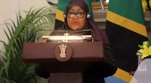 Samia Suluhu Hassan has been elected as the president of Tanzania.