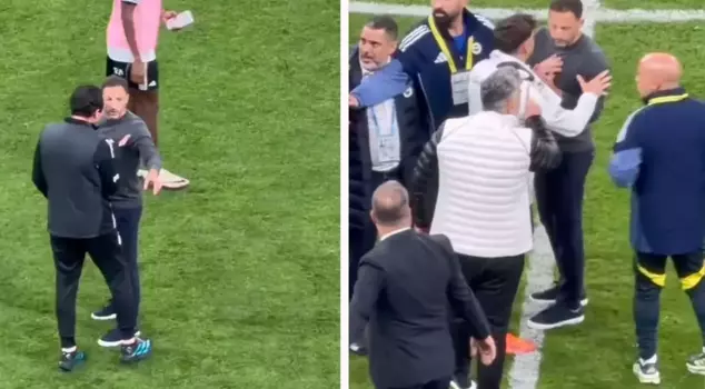 The controversial incident that marked the end of the Beşiktaş-Fenerbahçe derby.