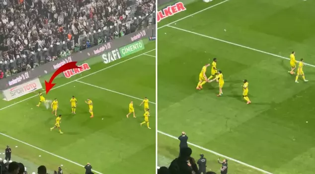 The move that made a mark in the match from Dorgeles Nene.