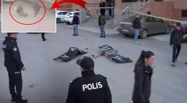 A man chased a woman down the street, killed her, and then committed suicide! The chilling incident was captured on camera.