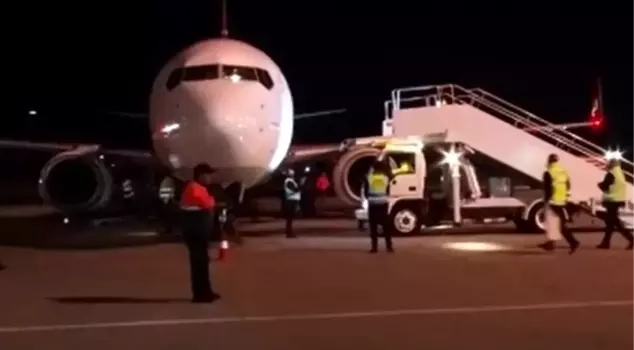 The first Turkish plane landed in Süleymaniye after a break of 2 and a half years.