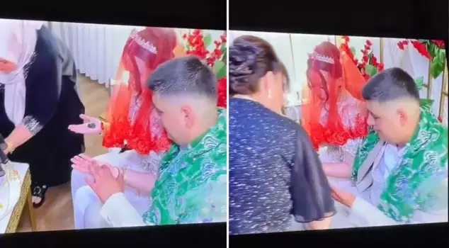 Look at the footage recorded at the henna night! Comments are being made that 