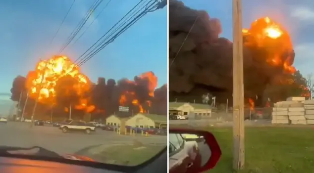 Cargo plane crashes in the USA! At least 7 people are dead, 11 injured.