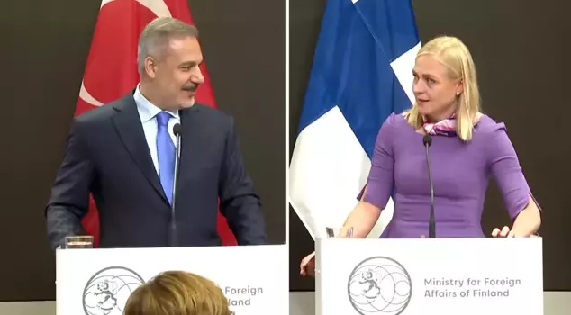 The moment when Minister Fidan's chest swelled with pride!