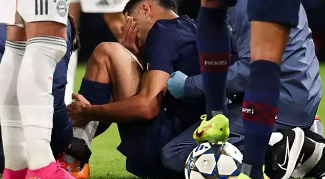 Bad news about Hakimi, who was injured in the Bayern Munich match.