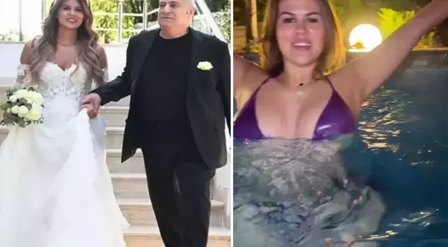 The social media has gone wild! Mali's spouse's brave 'pool enjoyment'