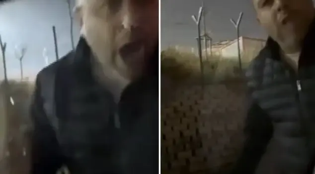 He attacked the driver he was arguing with using the horn.