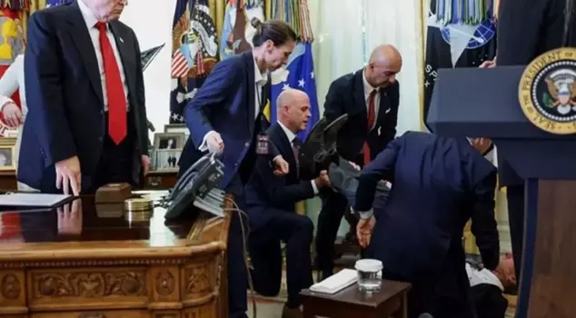 Terrifying moments at the White House! The first intervention was made by Mehmet Öz.