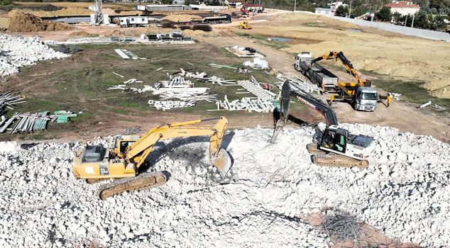 Kocaelispor's massive new facility with 7 football fields: The first stake has been driven.