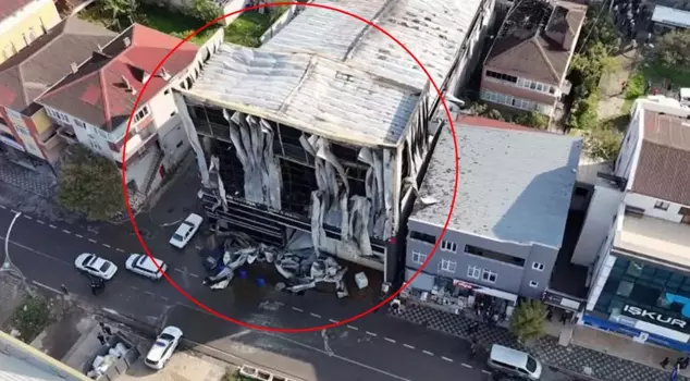 The interior of the perfume factory, which became the grave of 6 people, has been captured on video.