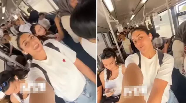 No one said anything to what the young girl shouted.