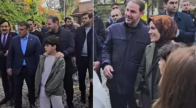 A surprise visit from Berat Albayrak and Esra Erdoğan, who live away from the public eye.