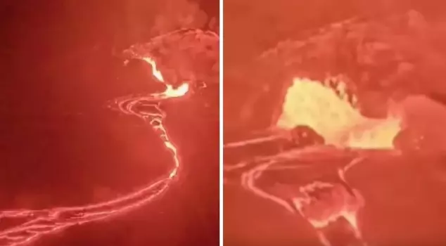 The world's most active volcano has erupted.