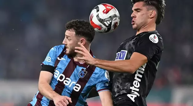Trabzonspor could not maintain its superiority against Alanyaspor.