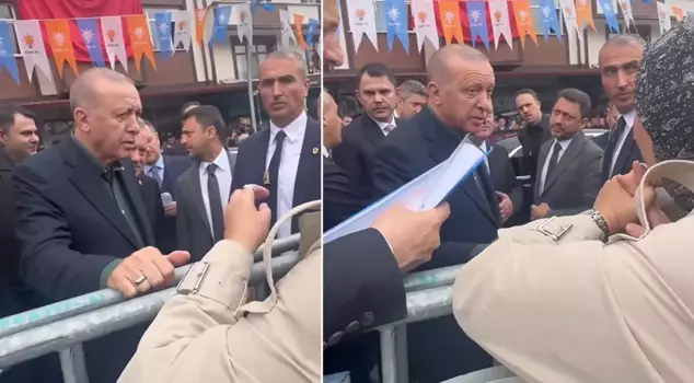 The teacher who could not be appointed shared their experiences with President Erdoğan in tears.