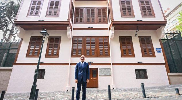 Atatürk's house in Thessaloniki has been reopened for visitors.