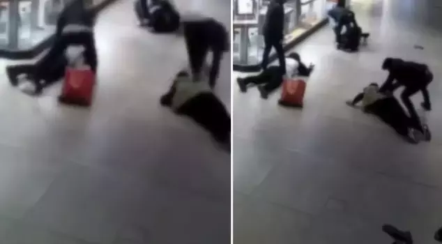 The four suspects who drove the mall tradesmen to despair were caught like this.