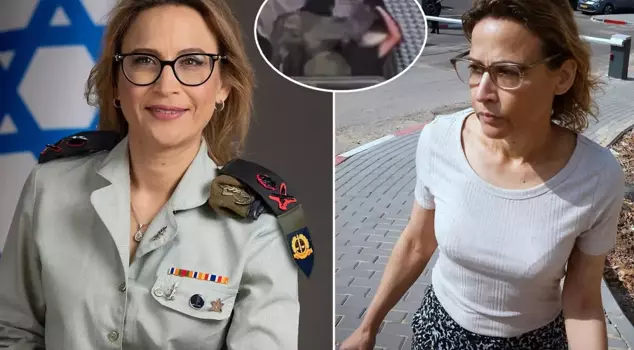 The former military prosecutor who leaked images of the rape of a Palestinian prisoner was hospitalized on suspicion of suicide.